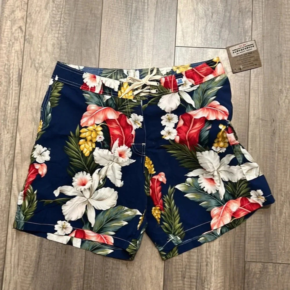 Xelosette Tropical Floral‎ Board Shorts* NWT